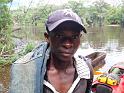 P14 Bora , our guide and angel in this hot and dark part of the Congo.